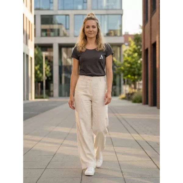  Premium-T-Shirt für Damen ALTISPORT ALW145154 HELLES ANTHRAZIT 