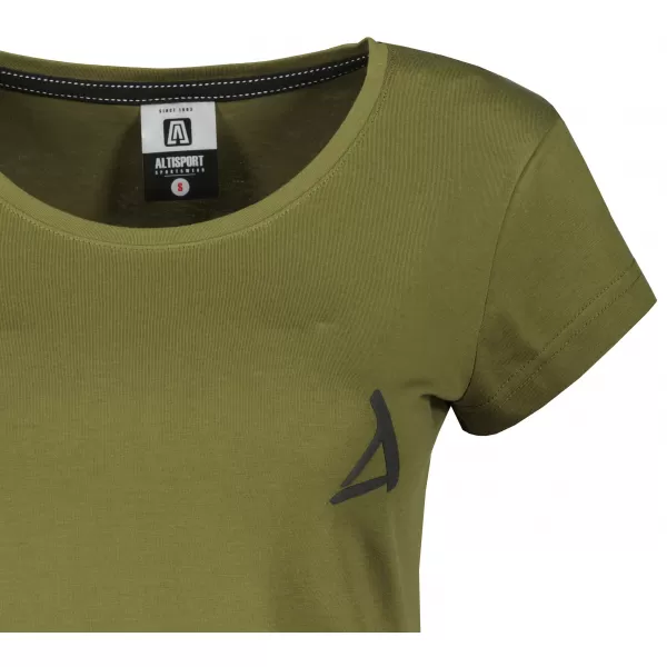  Premium-T-Shirt für Damen ALTISPORT ALW145154 AVOCADOGRÜN 