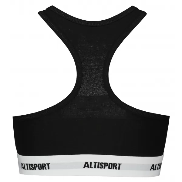  Damen-BH ALTISPORT DAKA LUNX085 SCHWARZ-WEISS 