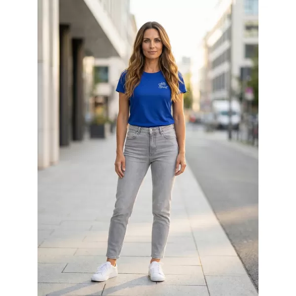  Funktions-T-Shirt für Damen ALTISPORT ALW056140 KÖNIGSBLAU 