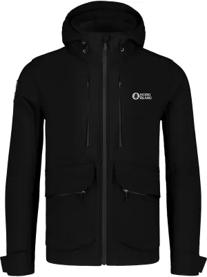 Herren-Softshelljacke NORDBLANC SITE NBWSM7575 SCHWARZ