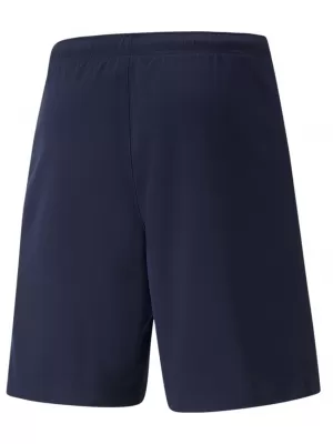 Herrenshorts PUMA TEAMRISE SHORT 704942-06 PEACOAT/ PEACOAT/PUMAWEIß