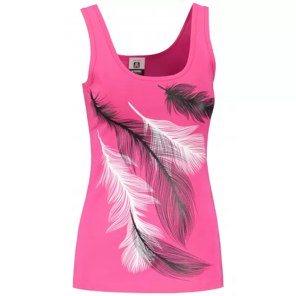  Damen-Tanktop ALTISPORT CARRYOVER ALW112136 MAGENTA 