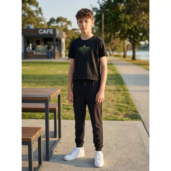  Funktions-T-Shirt für Jungen ALTISPORT ALK148147 SCHWARZ 