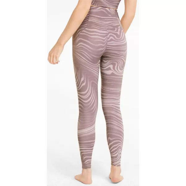  Leggings für Damen PUMA STUDIO AOP HW TIGHT 521562-18 WACHTEL 