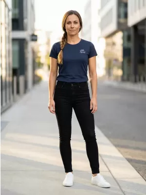 Funktions-T-Shirt für Damen ALTISPORT ALW056140 NAVY BLAU