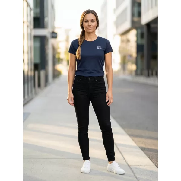  Funktions-T-Shirt für Damen ALTISPORT ALW056140 NAVY BLAU 