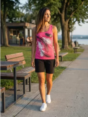 Damen-Tanktop ALTISPORT CARRYOVER ALW112136 MAGENTA