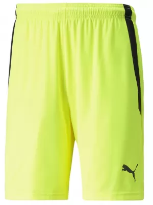 Herrenshorts PUMA TEAMLIGA SHORTS 704924-22 YELLOW ALERT/ GELBER ALARM/PUMA SCHWARZ