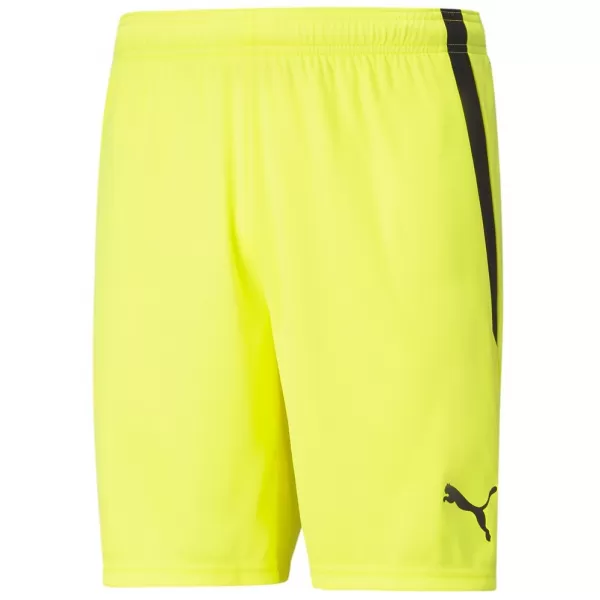  Herrenshorts PUMA TEAMLIGA SHORTS 704924-42 FLUO YELLOW/ FLUO-GELB/PUMA-SCHWARZ 