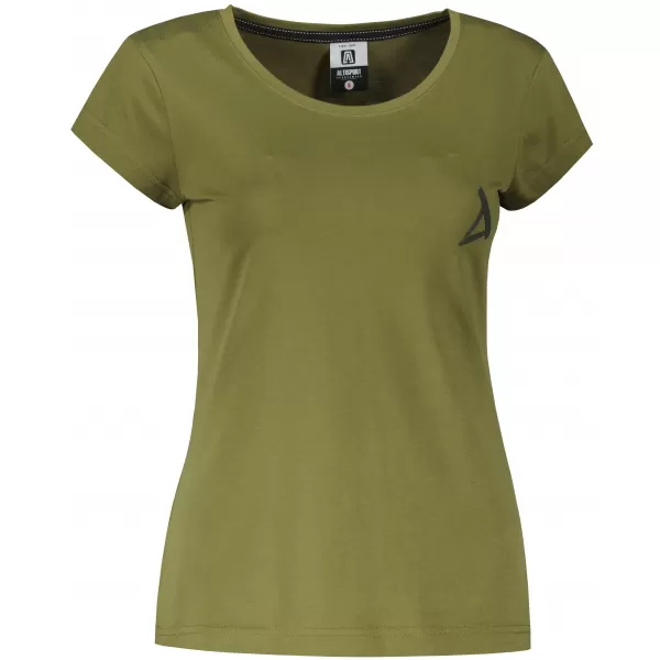  Premium-T-Shirt für Damen ALTISPORT ALW145154 AVOCADOGRÜN 
