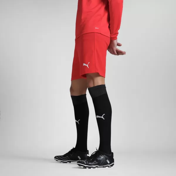  Herrenshorts PUMA TEAMRISE SHORT 704942-01 PUMA ROT/PUMA WEIß 