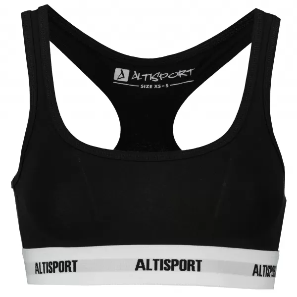  Damen-BH ALTISPORT DAKA LUNX085 SCHWARZ-WEISS 