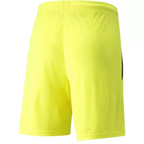  Herrenshorts PUMA TEAMLIGA SHORTS 704924-42 FLUO YELLOW/ FLUO-GELB/PUMA-SCHWARZ 