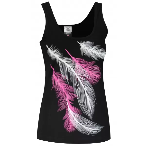  Damen-Tanktop ALTISPORT CARRYOVER ALW112136 SCHWARZ 