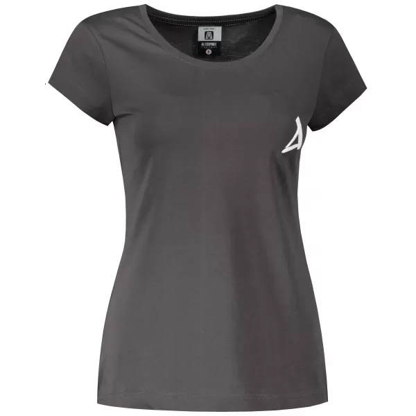  Premium-T-Shirt für Damen ALTISPORT ALW145154 HELLES ANTHRAZIT 