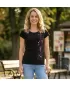 Damen-T-Shirt ALTISPORT ALW133122 SCHWARZ ROSA