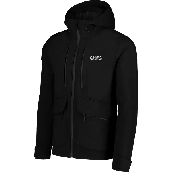  Herren-Softshelljacke NORDBLANC SITE NBWSM7575 SCHWARZ 