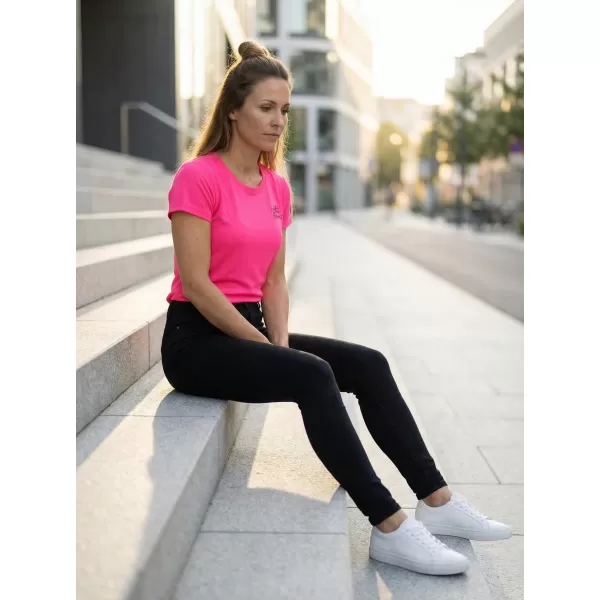  Funktions-T-Shirt für Damen ALTISPORT ALW056140 NEON PINK 