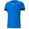 Herren -funktionales Hemd PUMA TEAMRISE JERSEY 704932-02 ELECTRIC BLUE LEMONADE/ ELEKTRISCHE BLAUE LIMONADE/PUMA SCHWARZ/PUMA WE