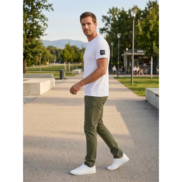  Herren-T-Shirt mit kurzen Ärmeln SAM 73 FREDDIE MT 791 WEIß 