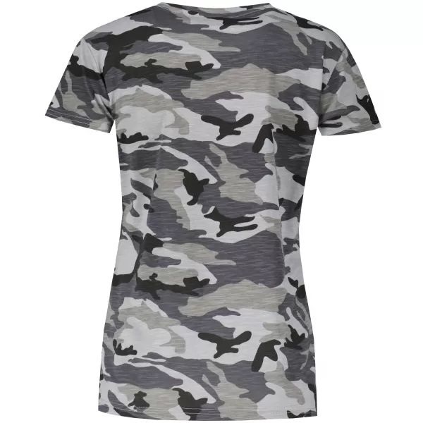  Frauen t -Shirt mit kurzen Ärmeln SAM 73 NORA WT 849 SCHWARZ 