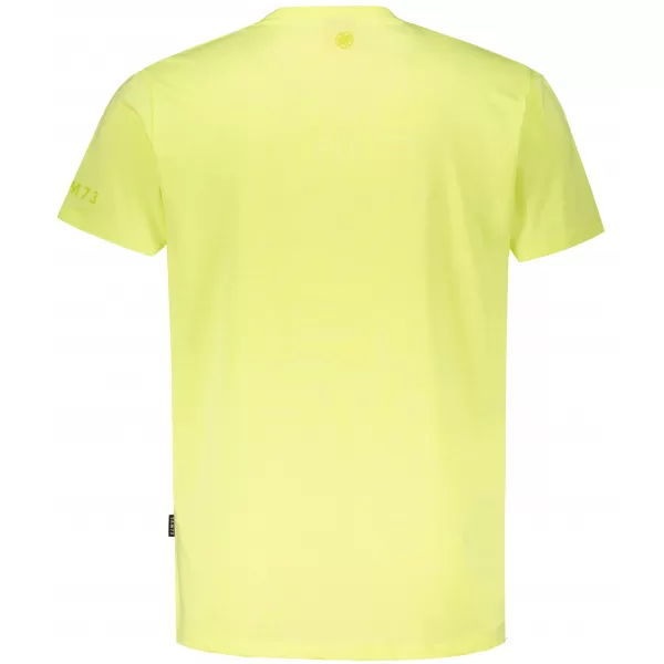  Herren-T-Shirt mit kurzen Ärmeln SAM 73 LEONARD MT 793 HELLGELB 