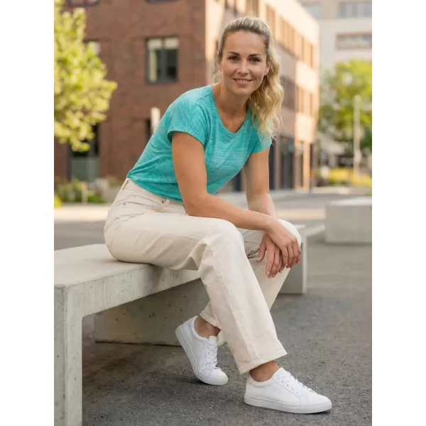 Frauen t -Shirt mit kurzen Ärmeln SAM 73 NASKA WT 858 NEON 