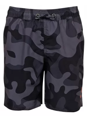 Badeshorts für Jungen SAM 73 JORDAN BS 539 SCHWARZ
