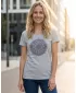 Frauen t -Shirt mit kurzen Ärmeln SAM 73 DEBORAH WT 845 HELLGRAU