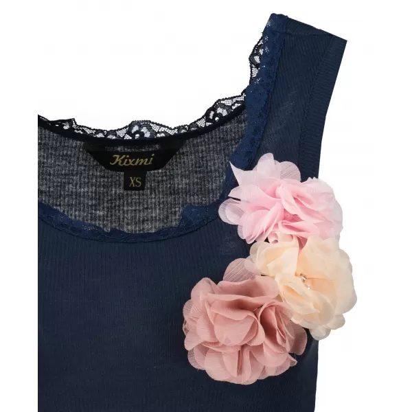  Damen-Tanktop KIXMI NAOMI DUNKELBLAU 
