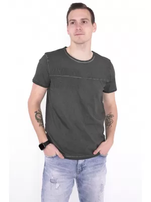 Herren-T-Shirt KIXMI NIREL DUNKELGRAU