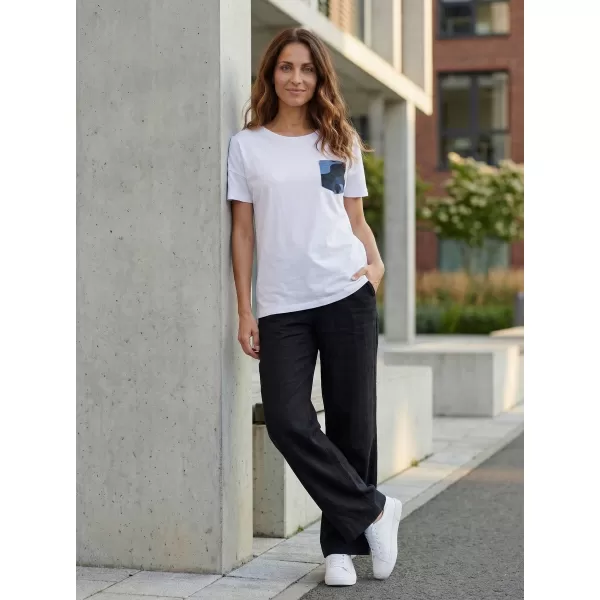  Damen-T-Shirt mit kurzen Ärmeln SAM 73 MARIE WT 848 WEIß 
