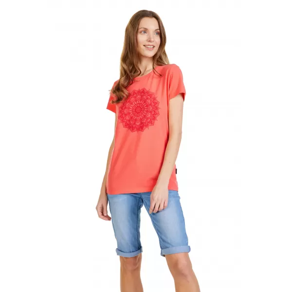  Damen-T-Shirt mit kurzen Ärmeln SAM 73 DEBORAH WT 845 HELLORANGE 