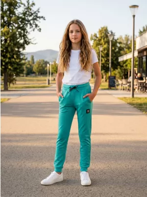 3/4-Hose für Mädchen SAM 73 SANIYAH GK 536 TÜRKIS