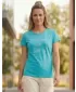 Damen-T-Shirt mit kurzen Ärmeln SAM 73 RENÉE WT 842 NEONGRÜN