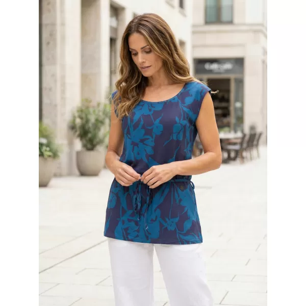  Damen-T-Shirt KIXMI NASTIA BLAU 