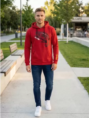 Herren-Sweatshirt ALTISPORT ALM017AL304 ROT