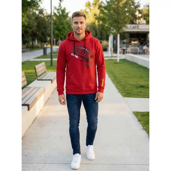  Herren-Sweatshirt ALTISPORT ALM017AL304 ROT 