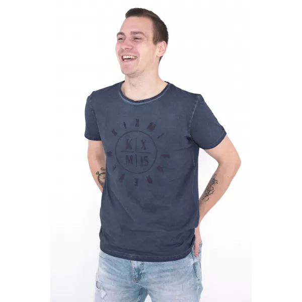  Herren-T-Shirt KIXMI NADIR DUNKELBLAU 