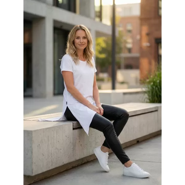  Damen-T-Shirt mit kurzen Ärmeln SAM 73 DOREEN WT 860 WEIß 