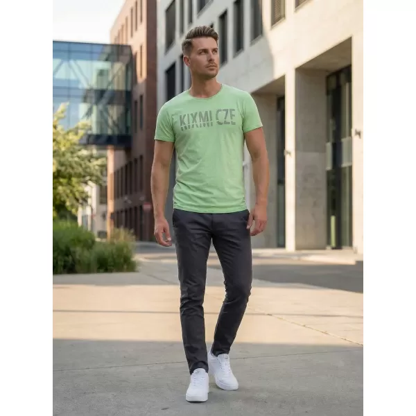  Herren-T-Shirt KIXMI NARSEY GRÜN 