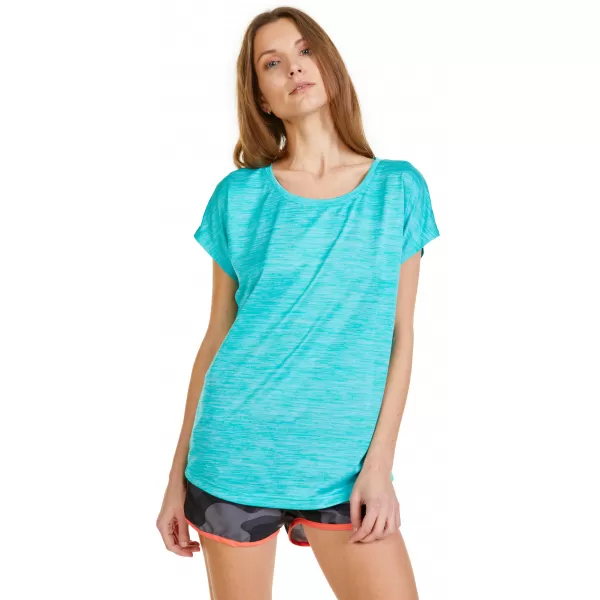  Frauen t -Shirt mit kurzen Ärmeln SAM 73 NASKA WT 858 NEON 