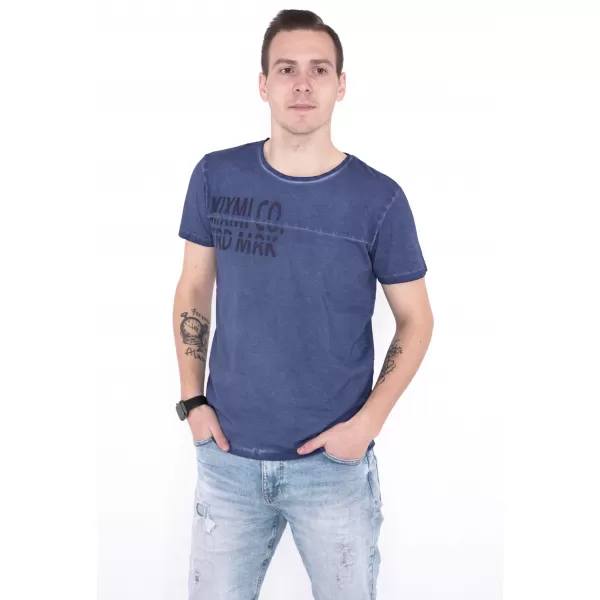  Herren-T-Shirt KIXMI NIREL DUNKELBLAU 