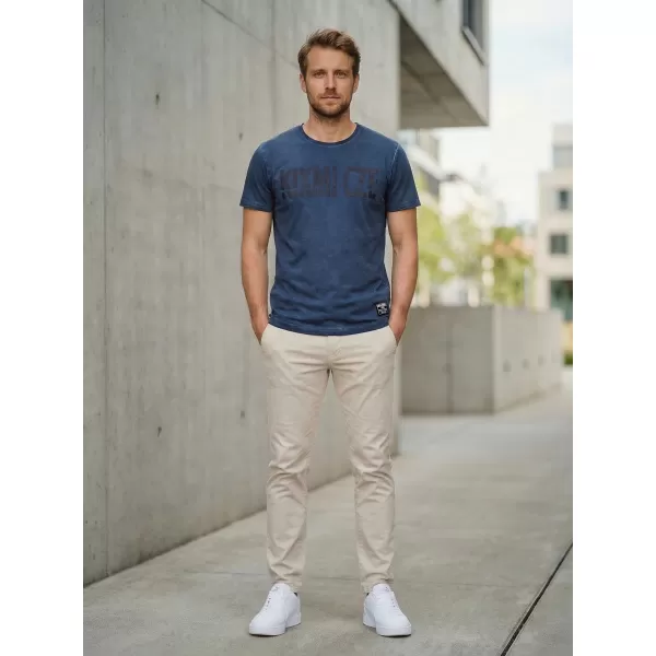  Herren-T-Shirt KIXMI NARSEY DUNKELBLAU 