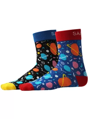 Socken SAM 73 AISEK UP 153 BLAU/SCHWARZ