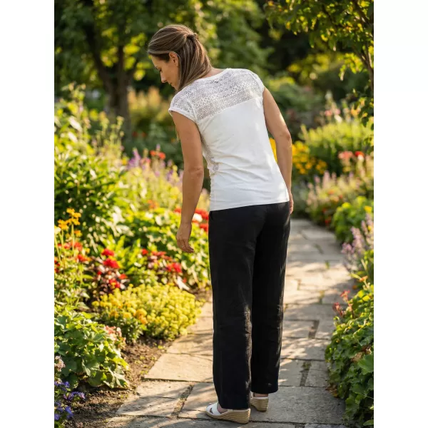  Damen-T-Shirt KIXMI NONIE WEIß 