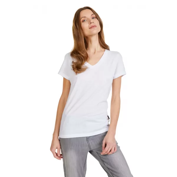  Damen-T-Shirt mit kurzen Ärmeln SAM 73 CLAUDIA WT 847 WEIß 