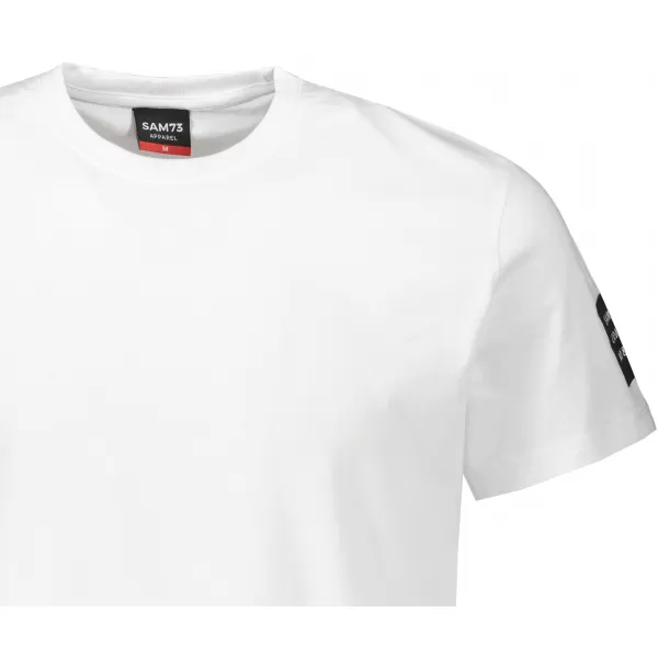  Herren-T-Shirt mit kurzen Ärmeln SAM 73 FREDDIE MT 791 WEIß 