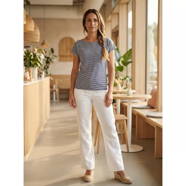  Damen-T-Shirt mit kurzen Ärmeln SAM 73 CELESTE WT 852 DUNKELBLAU 